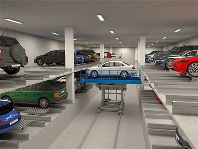 Plate-type Lane Stacker Structure